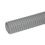 Solidrains Γκρι εύκαμπτος ελικοειδής σωλήνας PVC Ø57/50 εξόδου σιφωνιού- κεντρική αποχέτευση